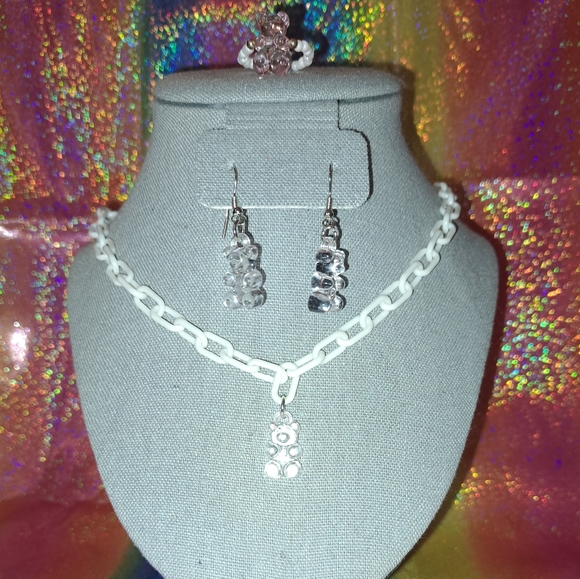 🐻🤍jewelry set🤍🐻 - Picture 2 of 8